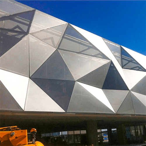 Febric Cladding Types & Uses of Fabric Facades by a Top Manufacturer for Commercial ...